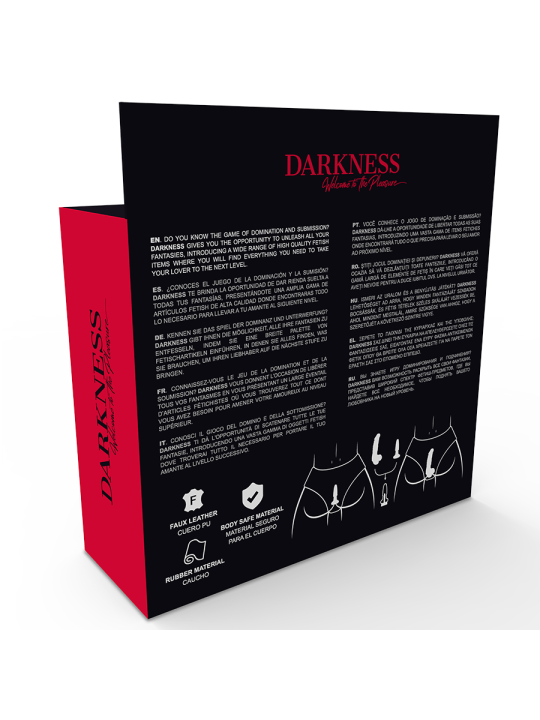 DARKNESS PANTIES CON PLUG Y DILDO INTERCAMBIABLE
