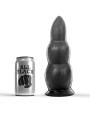 ALL BLACK ANAL PLUG 23 CM