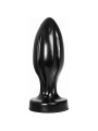 ALL BLACK ANAL PLUG 21 CM