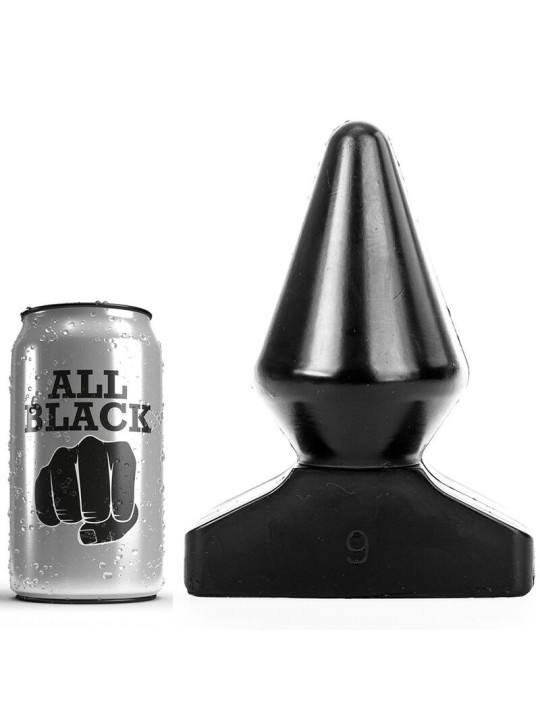 ALL BLACK ANAL PLUG 185 CM