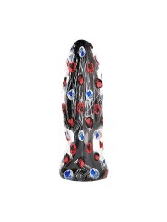 ALL BLACK PLUG ANAL 35 CM