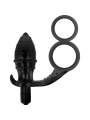 ADDICTED TOYS PLUG ANAL CON ANILLA DOBLE NEGRO