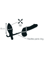 ADDICTED TOYS PLUG ANAL CON ANILLA DOBLE NEGRO