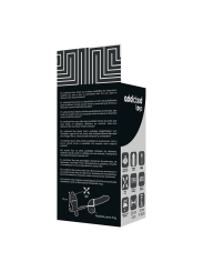 ADDICTED TOYS PLUG ANAL CON ANILLA DOBLE NEGRO