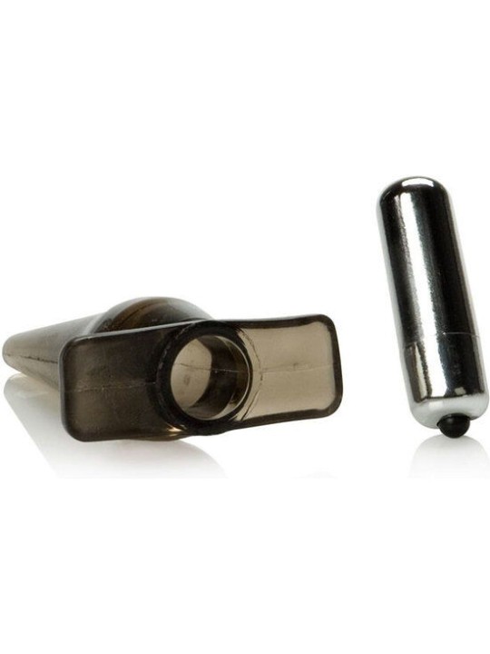 CALEXOTICS PLUG MINI VIBRO TEASE VIBRADOR NEGRO