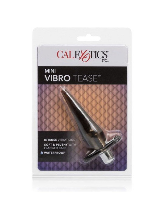 CALEXOTICS PLUG MINI VIBRO TEASE VIBRADOR NEGRO