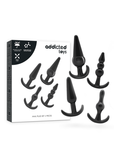 ADDICTED TOYS SET 4 PLUGS ANALES