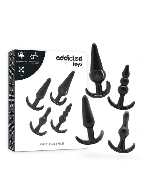 ADDICTED TOYS SET 4 PLUGS ANALES