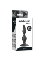 ADDICTED TOYS ANAL SEXUAL PLUG 12 CM NEGRO