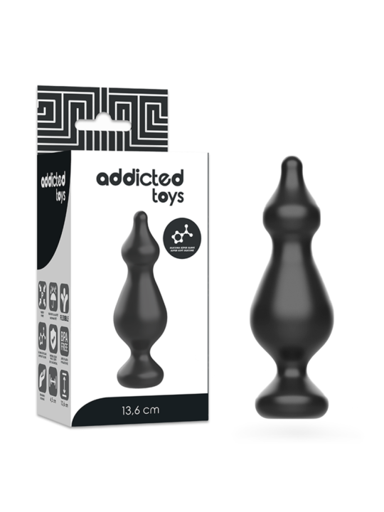 ADDICTED TOYS ANAL SEXUAL PLUG 136 CM NEGRO