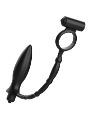 ADDICTED TOYS PLUG ANAL CON ANILLO VIBRADOR
