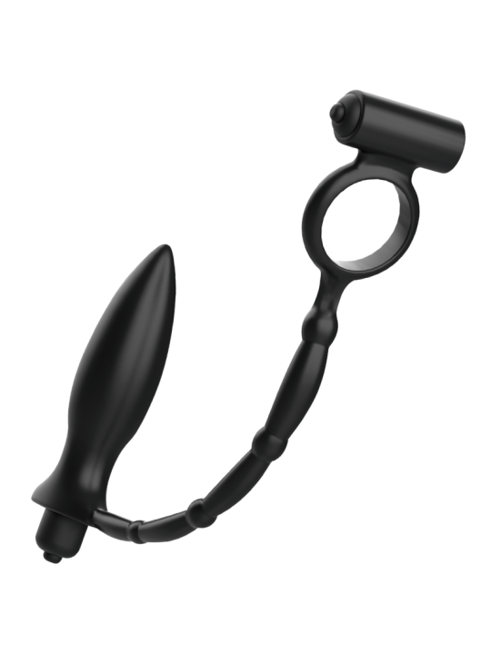 ADDICTED TOYS PLUG ANAL CON ANILLO VIBRADOR