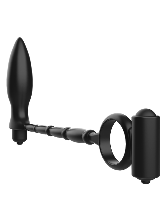 ADDICTED TOYS PLUG ANAL CON ANILLO VIBRADOR