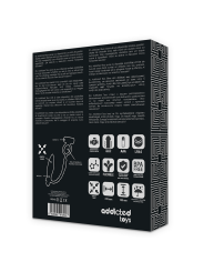 ADDICTED TOYS PLUG ANAL CON ANILLO VIBRADOR