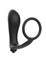ADDICTED TOYS PLUG ANAL VIBRADOR CON ANILLO PENE