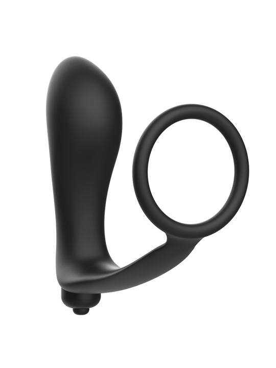 ADDICTED TOYS PLUG ANAL VIBRADOR CON ANILLO PENE