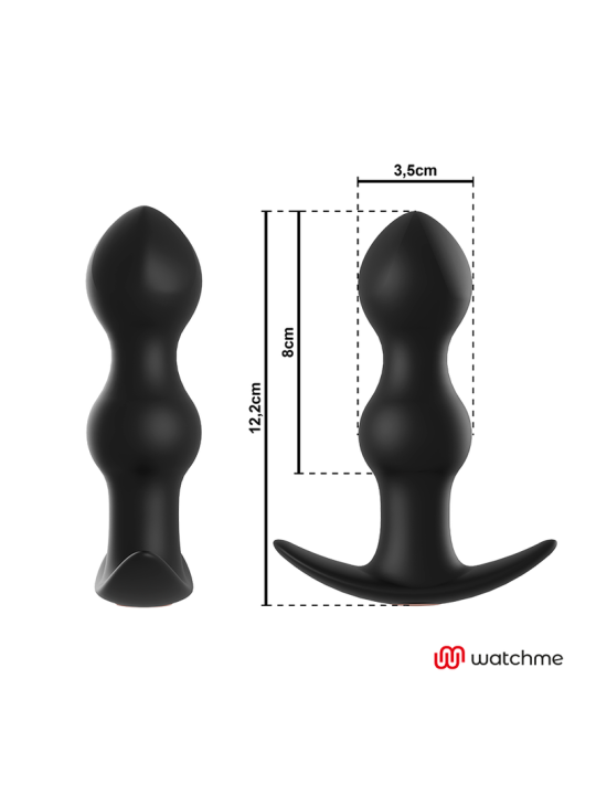 ANBIGUO WATCHME CONTROL REMOTO PLUG VIBRADOR ANAL TIBERIO