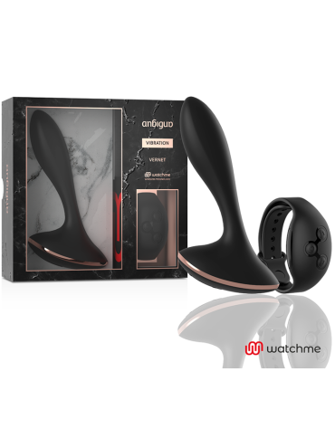 ANBIGUO WATCHME CONTROL REMOTO VIBRADOR PLUG ANAL VERNET