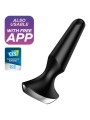 SATISFYER PLUG ILICIOUS 2 PLUG VIBRADOR NEGRO