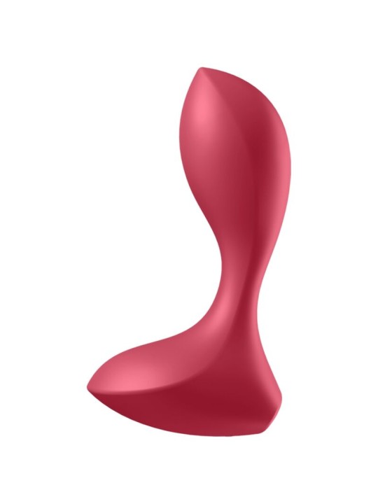 SATISFYER BACKDOOR LOVER PLUG ANAL VIBRADOR ROJO