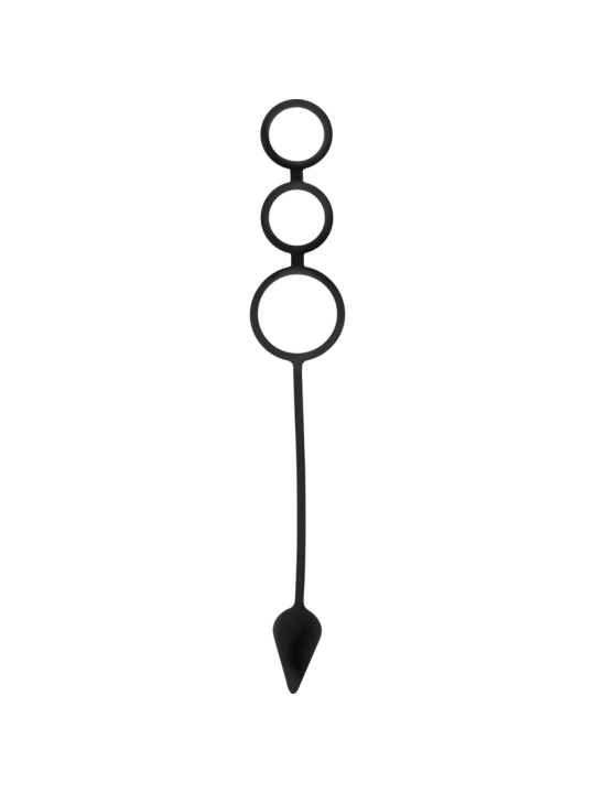 OHMAMA FETISH ANILLOS Y PLUG SILICONA