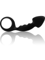 OHMAMA PLUG ANAL ACANALADO CON ANILLA