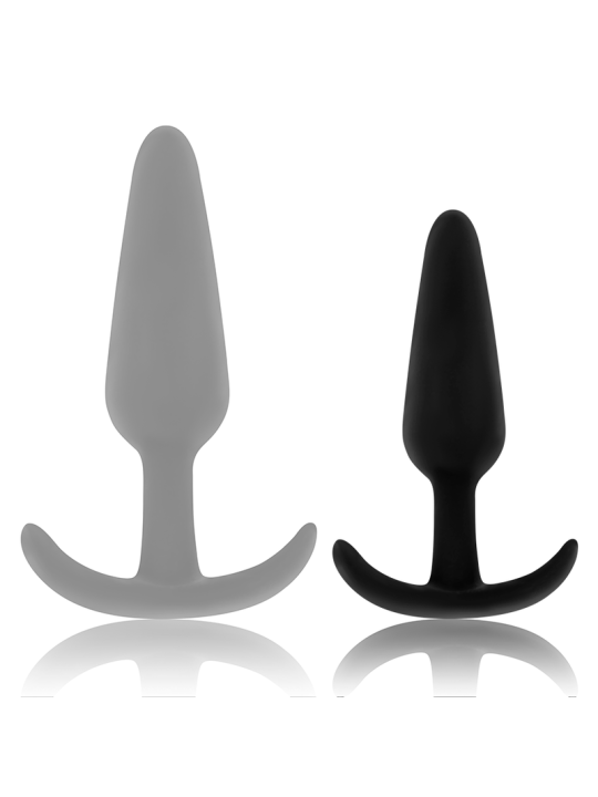 OHMAMA PLUG ANAL SILICONA CON ASA PEQUENO