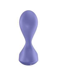 SATISFYER SWEET SEAL PLUG VIBRADOR APP VIOLETA