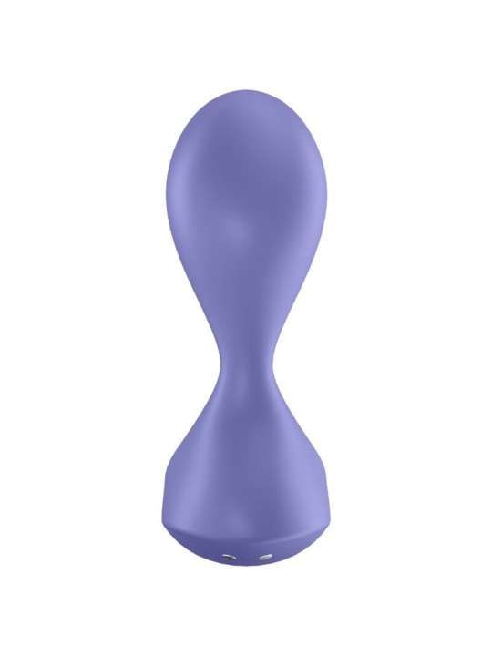 SATISFYER SWEET SEAL PLUG VIBRADOR APP VIOLETA