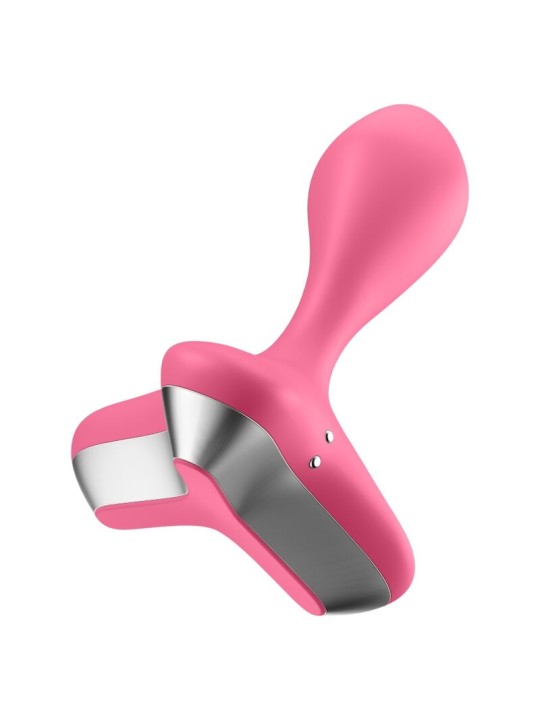 SATISFYER GAME CHANGER PLUG VIBRADOR ROSA