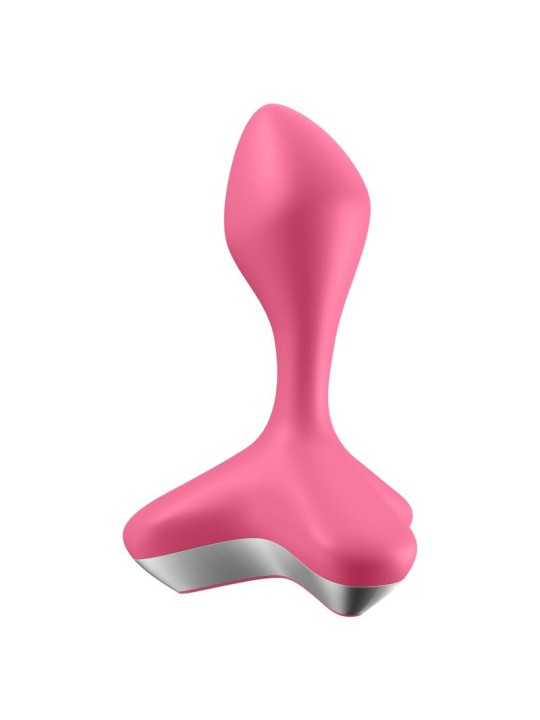 SATISFYER GAME CHANGER PLUG VIBRADOR ROSA