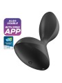 SATISFYER SWEET SEAL PLUG VIBRADOR APP NEGRO