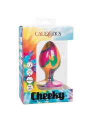 CALEXOTICS CHEEKY LARGE TIE DYE PLUG ANAL