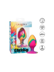 CALEXOTICS CHEEKY LARGE TIE DYE PLUG ANAL