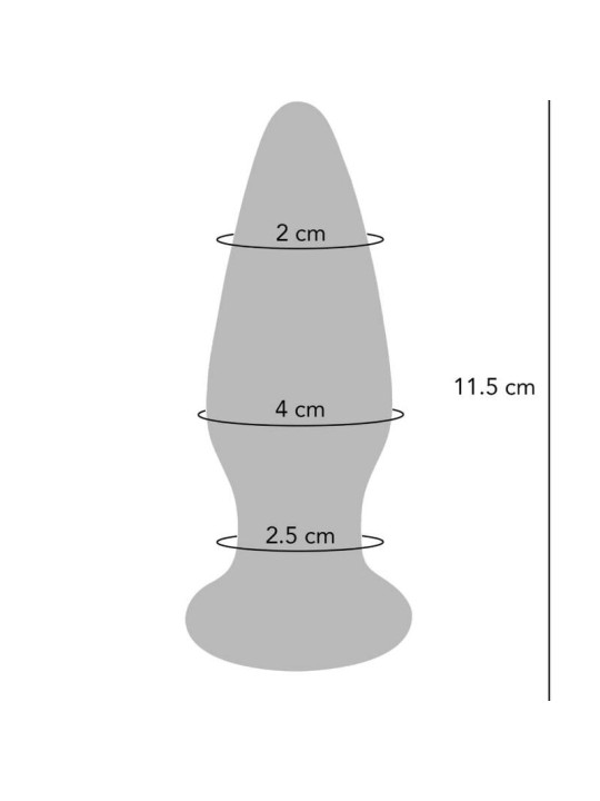 TOYJOY THE SHINING PLUG CRISTAL VIBRADOR