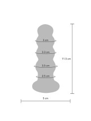 TOYJOY BUTTOCKS THE RADIANT GLASS BUTTPLUG