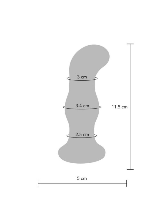 TOYJOY THE GLEAMING PLUG CRISTAL VIBRADOR