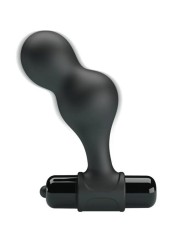 MR PLAY PLUG ANAL VIBRADOR DE SILICONA NEGRO