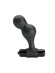 MR PLAY PLUG ANAL VIBRADOR DE SILICONA NEGRO