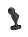 MR PLAY PLUG ANAL VIBRADOR DE SILICONA NEGRO