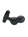 MR PLAY PLUG ANAL VIBRADOR DE SILICONA NEGRO