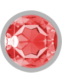 INTENSE PLUG ANAL METAL ALUMINIO CON CRISTAL ROJO TALLA S