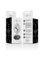 INTENSE PLUG ANAL METAL ALUMINIO CON CRISTAL NEGRO TALLA M