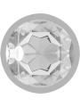 INTENSE PLUG ANAL METAL ALUMINIO CON CRISTAL PLATA TALLA L
