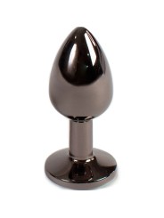 SECRETPLAY GUNMETAL BUTT PLUG TALLA S 7 CM