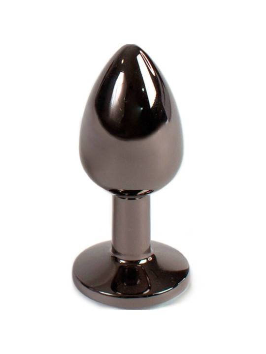 SECRETPLAY GUNMETAL BUTT PLUG TALLA S 7 CM