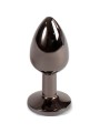 SECRETPLAY GUNMETAL BUTT PLUG TALLA S 7 CM