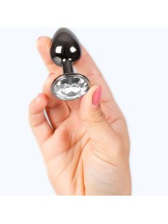 SECRETPLAY GUNMETAL BUTT PLUG TALLA S 7 CM
