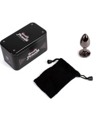 SECRETPLAY GUNMETAL BUTT PLUG TALLA S 7 CM