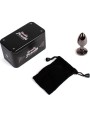 SECRETPLAY GUNMETAL BUTT PLUG TALLA S 7 CM